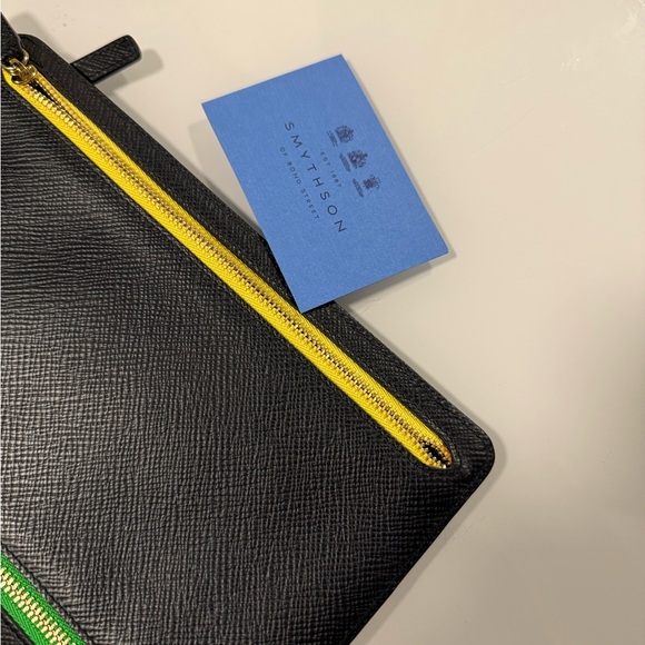 Smythson Leather Travel Pouch - Picture 8 of 9